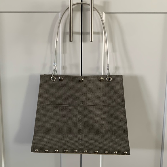Hardware by Renee Bags Hardware By Renee Silver Textured Bag W